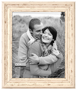 8x10 Off White Distressed