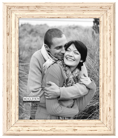 8x10 Off White Distressed