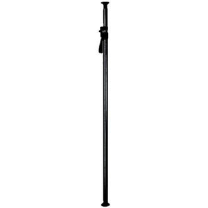 Single Deluxe Autopole Two, Extends from 82.7''-145.7'' - Black #432-3.7