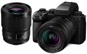 Panasonic Lumix S5 IIX avec 20-60mm f3.5-5.6 et 50mm f1.8