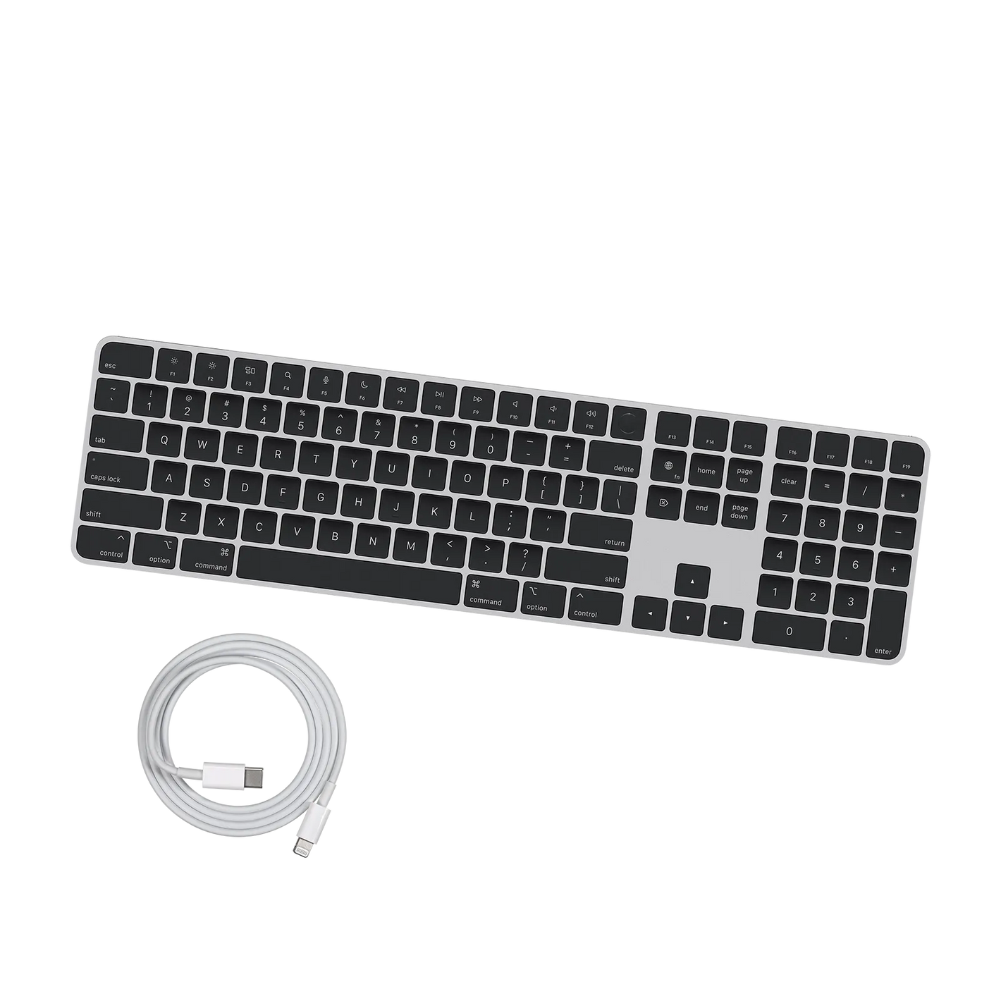 Magic Keyboard with Touch ID and Numeric Keypad for Mac models with Apple silicon - English Black