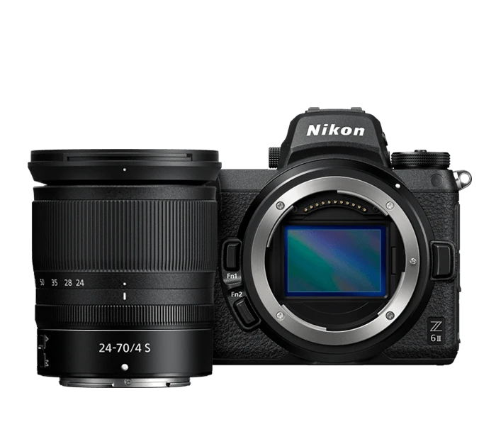 Nikon Z6II avec objectif Nikkor Z 24-70mm F4 S