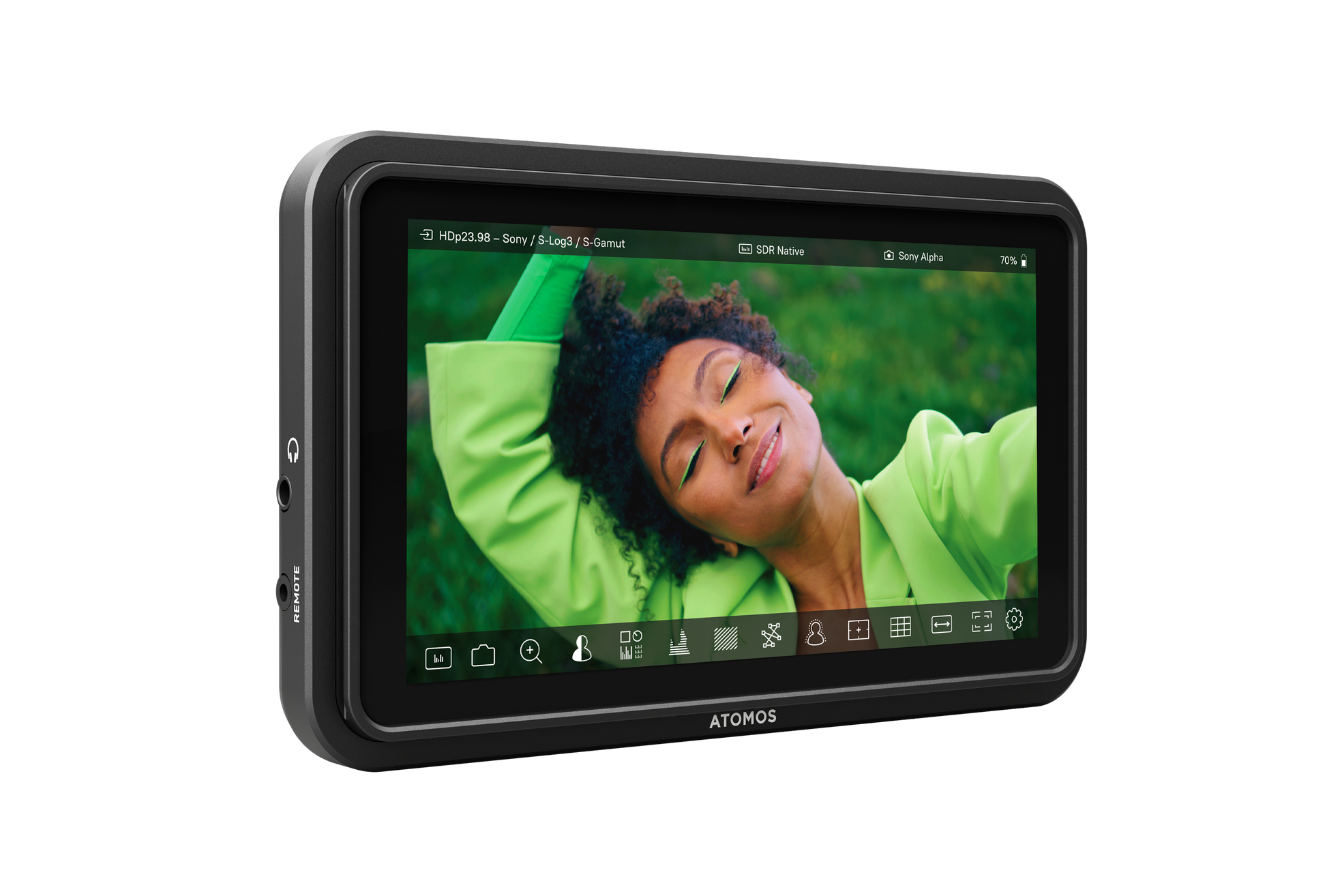 External synced image