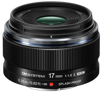 Objectif numérique M.Zuiko 17 mm F1.8 II