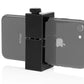 Smartphone Aluminum Clamp Tripod Mount with Cold Shoe