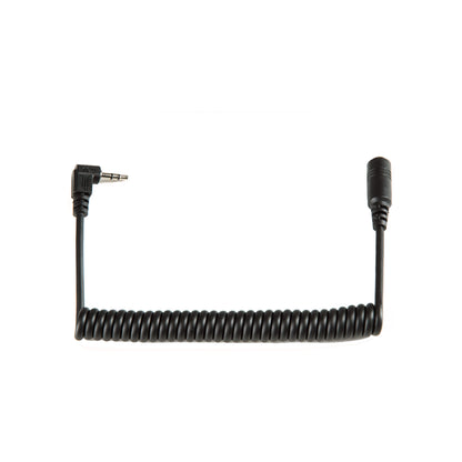 Lanc coil cable male-female 10"