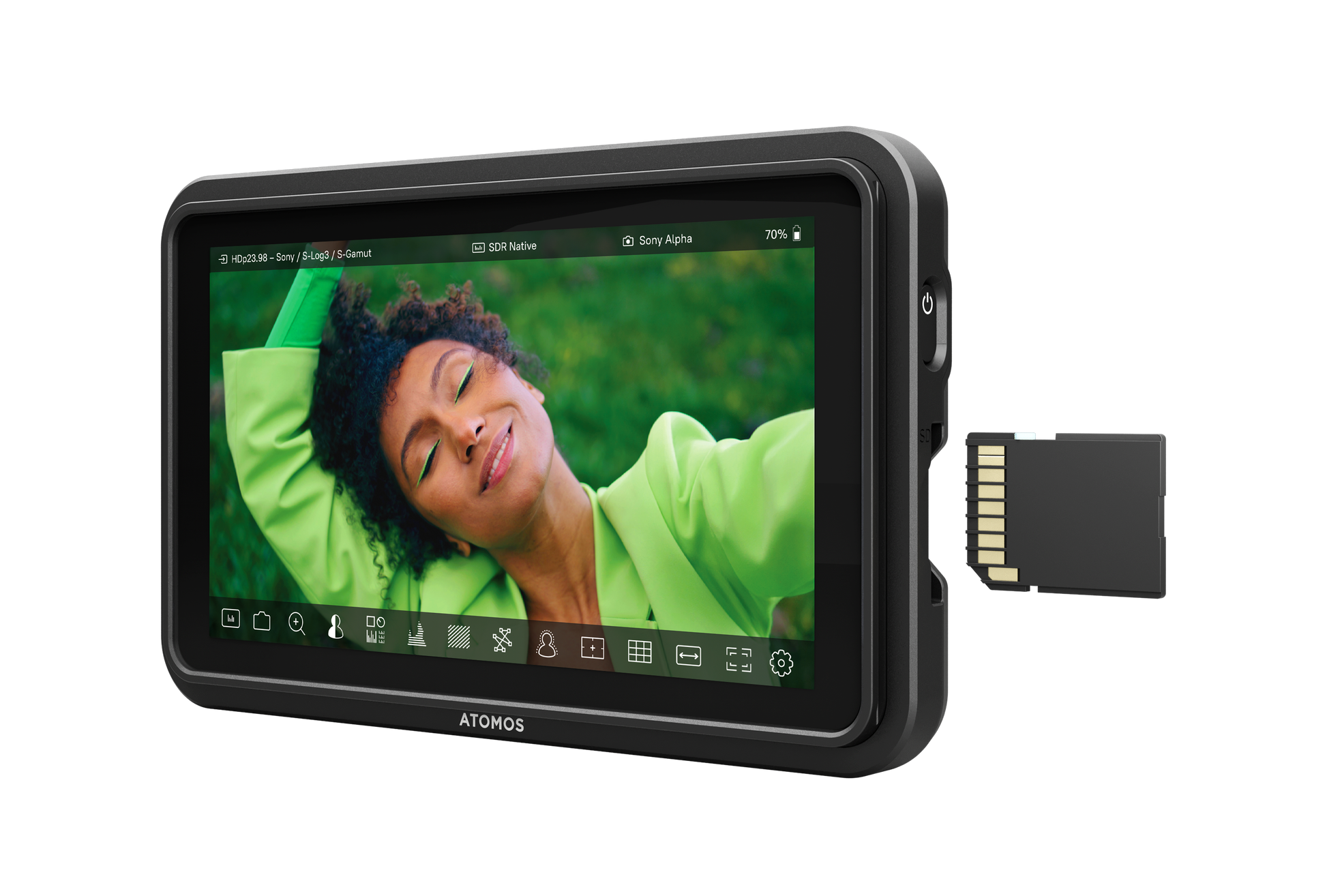 External synced image