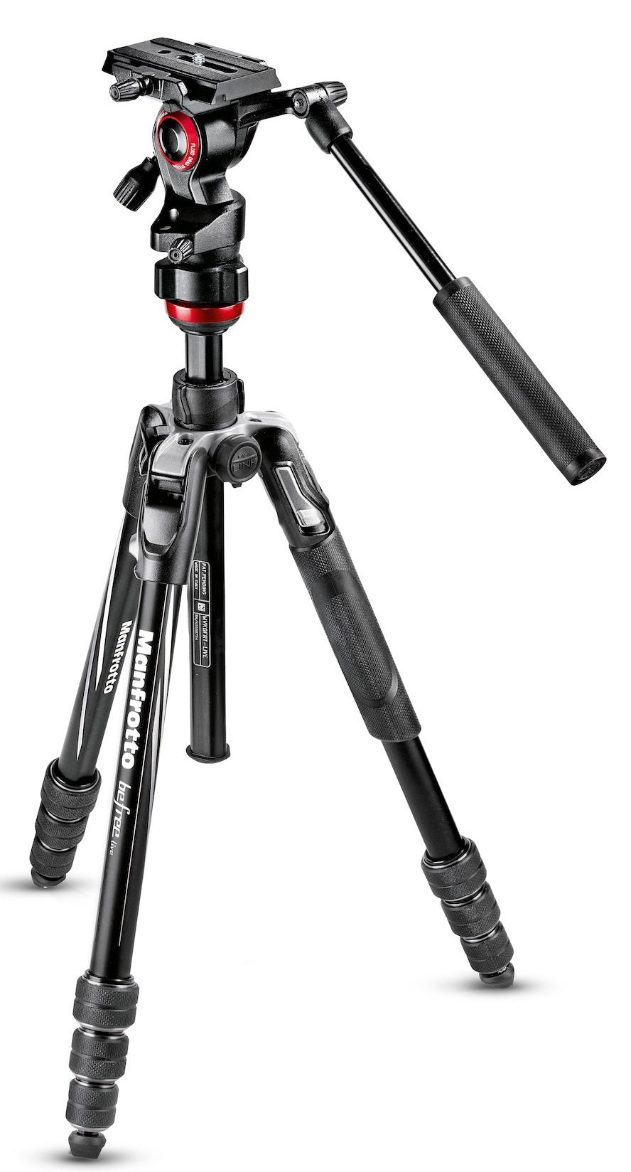 Befree Live Aluminium Tripod Twist Video Head