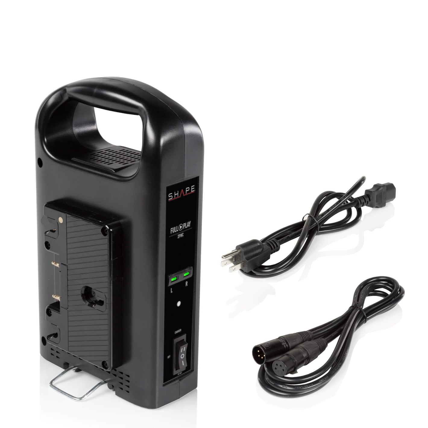 Full Play INtelligent Dual Gold-Mount Lithium-Ion Battery Charger