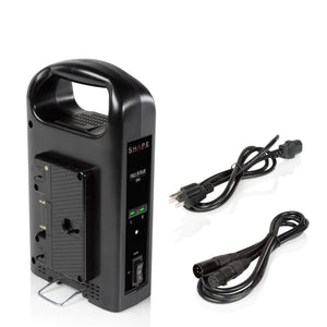 Full Play INtelligent Dual Gold-Mount Lithium-Ion Battery Charger