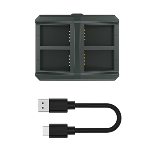 Solidcom C1 (Pro) 4-Slot Battery Charging Case