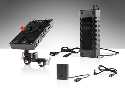 J-box camera power and charger for Sony a7R3 - a7S3 - a73 - a7 IV - a7R4 - FX3 - FX30