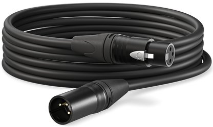Câble RØDE XLR de haute qualité, 6m/20 pieds, Black