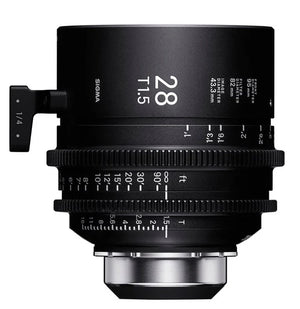 28mm T1.5 Cine FF High Speed Prime - Feet - PL Mount