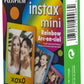 Instax Mini Instant Film - Rainbow - 10 Sheets