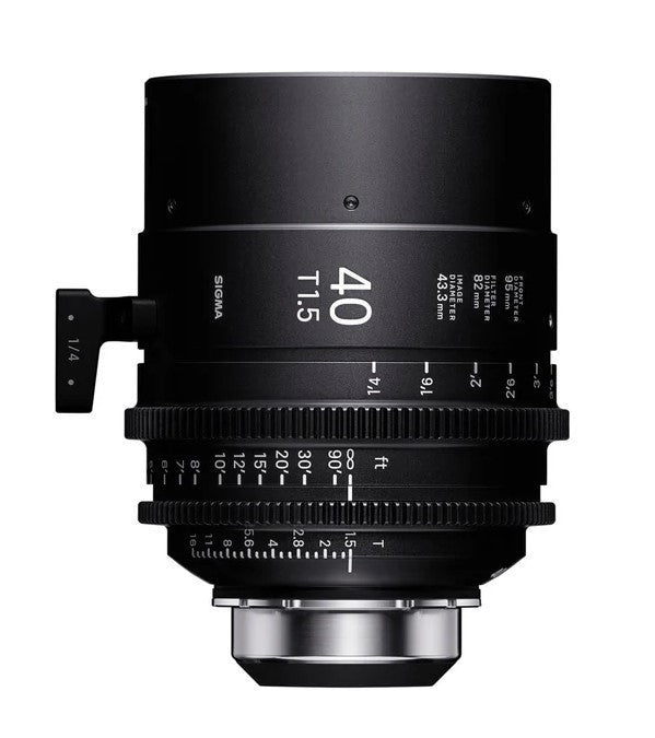 40mm T1.5 Cine FF High Speed Prime - Feet - PL Mount