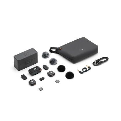 Mic 3 (2 TX + 1 RX + Charging Case)