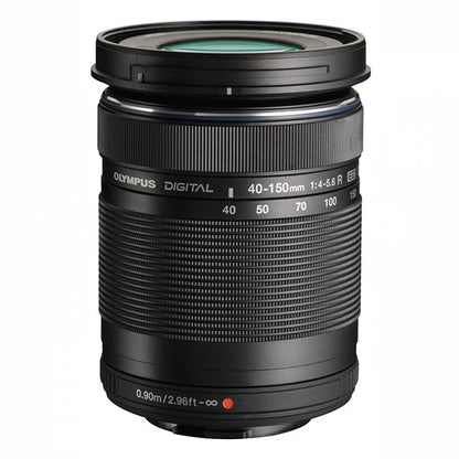 M. Zuiko Digital ED 40-150mm f4.0 - 5.6 R for Micro Four Thirds mount - Black