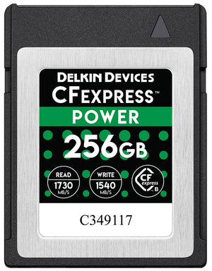 256GB CFexpress Power Memory Card