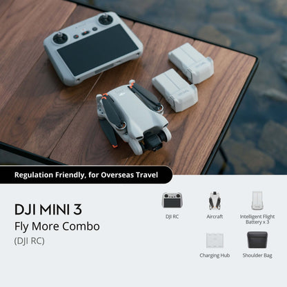 DJI Mini 3 Fly More Combo (DJI RC) (GL)