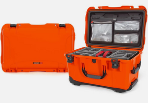 938 Professional Protective Case with Padded Dividers - Orange