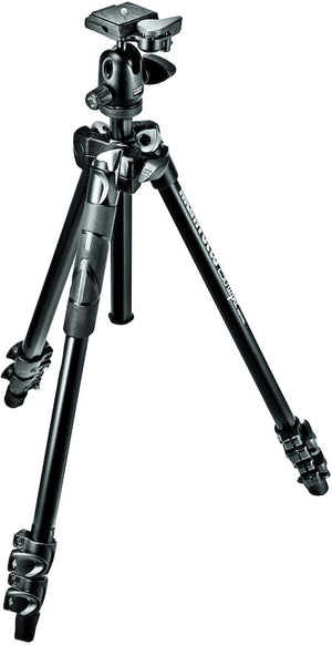 290 XTRA Kit, 3 Section Aluminum Tripod with Ball Head #MK290XTA3-BH