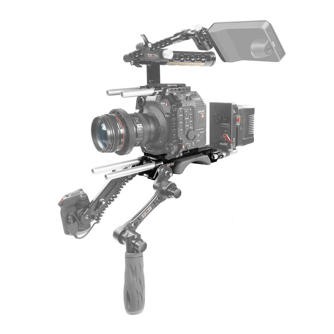 Canon C500 Mark II - C300 Mark III V-Lock Quick Release Baseplate