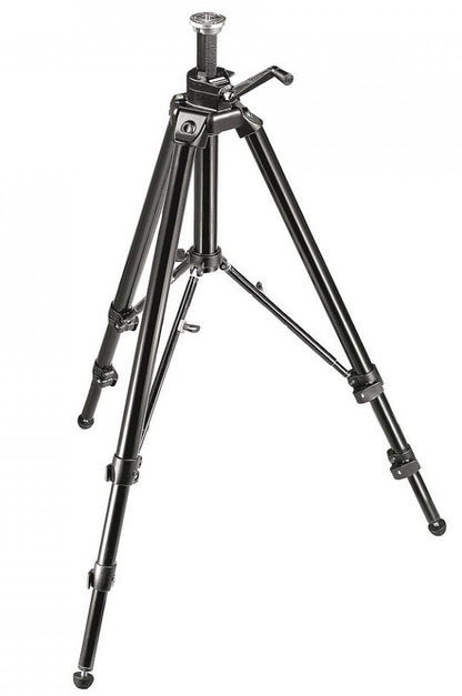 Black Aluminum Black Pro Geared Tripod w/ Column 475B