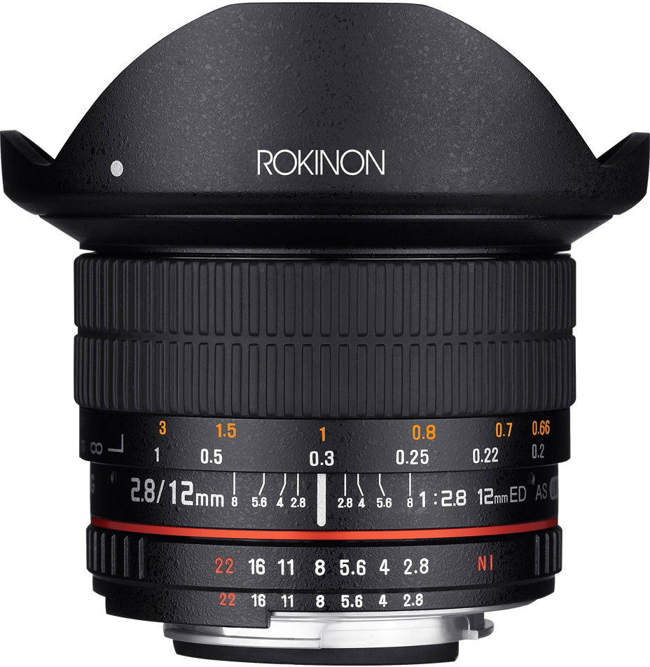 12mm F2.8 Full Frame Fisheye - Canon EF #12M-C