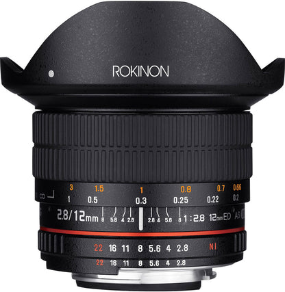12mm F2.8 Full Frame Fisheye - Canon EF #12M-C