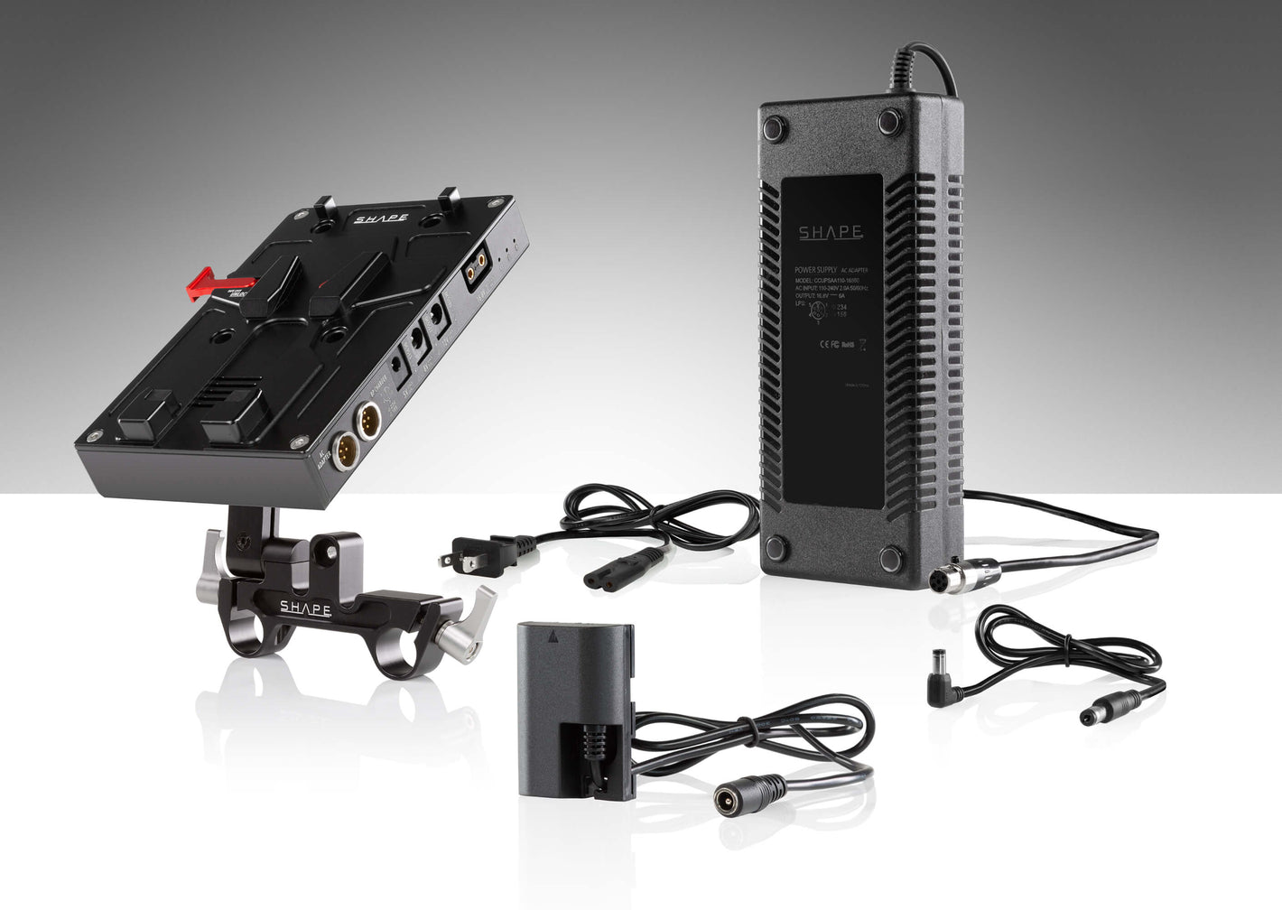 J-box camera power and charger for canon 5d - 7d - Blackmagic Pocket cinema 4k - 6k - lp-e6 series
