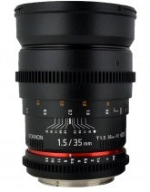 35mm DS T1.5 Full Frame Wide Angle - Sony E