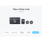 LARK M2 Mini Combo (Shine Charcoal, with Camera RX + USB-C RX) Wireless Microphone