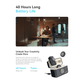 LARK M2 Mini Combo (Shine Charcoal, with Camera RX + USB-C RX) Wireless Microphone