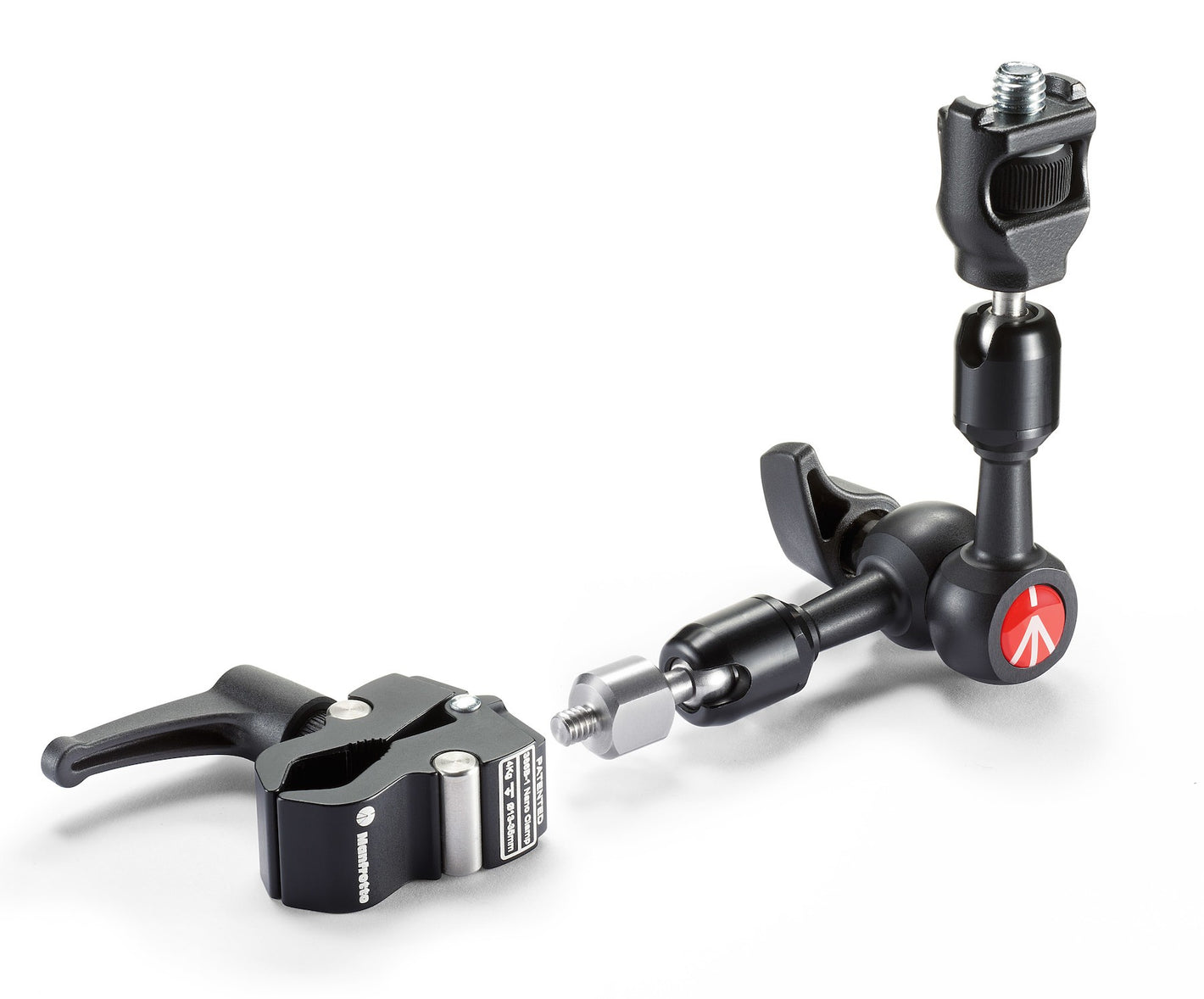 Photo variable friction arm with Anti-rotation attachment