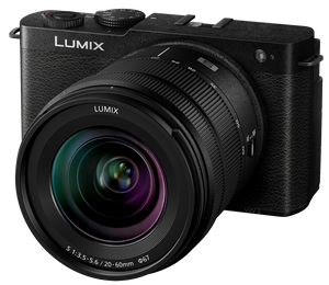Appareil photo numérique hybride Lumix S9 avec objectif S 20-60 mm f/3,5-5,6 - Noir