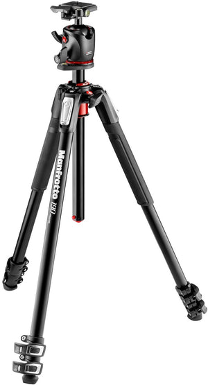 190 Aluminum 3 Section Tripod with Xpro Ball Head and 200PL Plate #MK190XPRO3-BHQ2