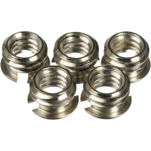 Set of 5 Reducing Bushing - 3/8" - 1/4"-20