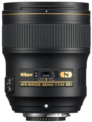 AF-S NIKKOR 28mm f/1.4E ED