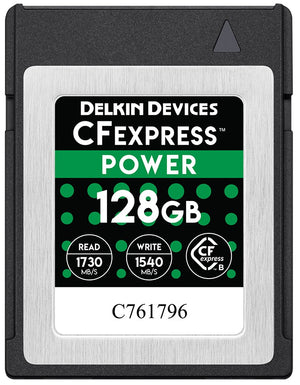 128GB CFexpress Power Type-B Memory Card
