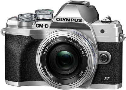 Appareil photo système OM-D E-M10 Mark IV avec objectif M. Zuiko ED 14-42 mm f/3,5-5,6 EZ