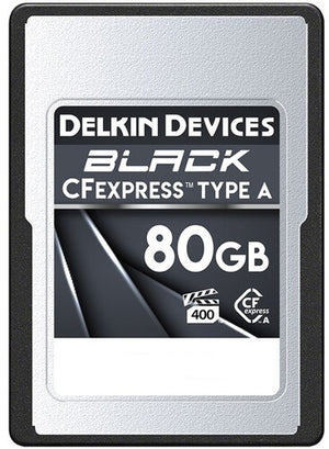 80GB BLACK CFexpress Type-A Memory Card