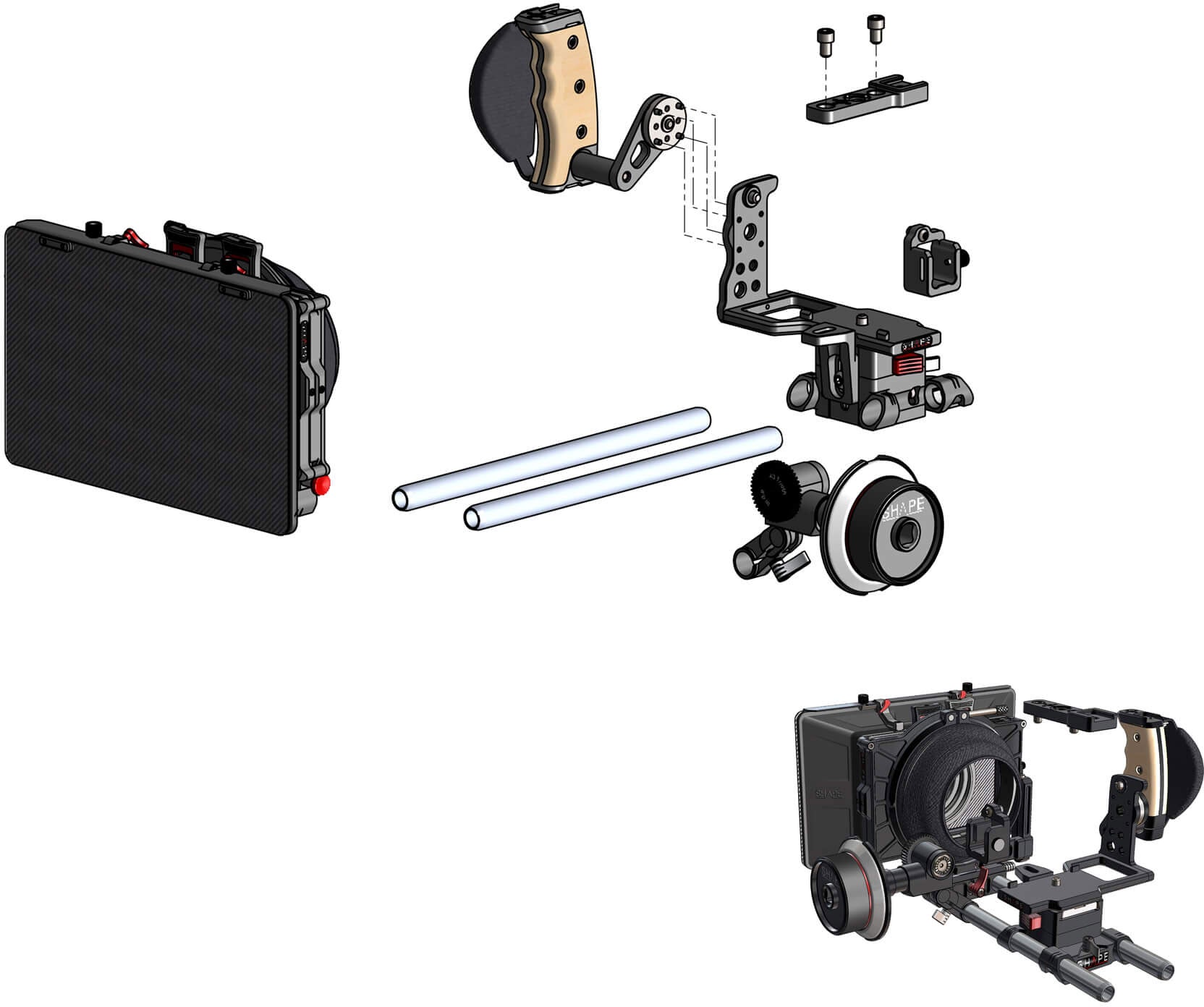 External synced image