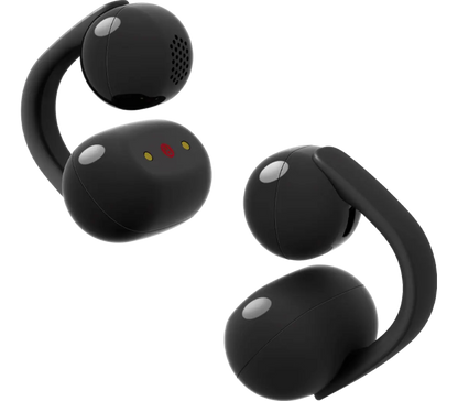 LinkBuds Clip Truly Wireless Open Earbuds (Black)