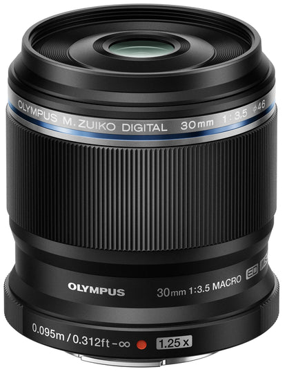 M.Zuiko Digital ED 30mm f3.5 Macro - Black