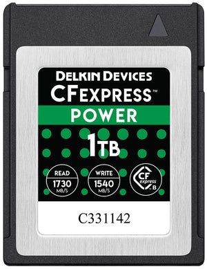 1TB CFexpress Power Memory Card