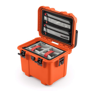 Nanuk Case T20 w/lid org, w/divider - Orange