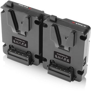 Dual V-Mount Hot Swap Mini Battery PLate