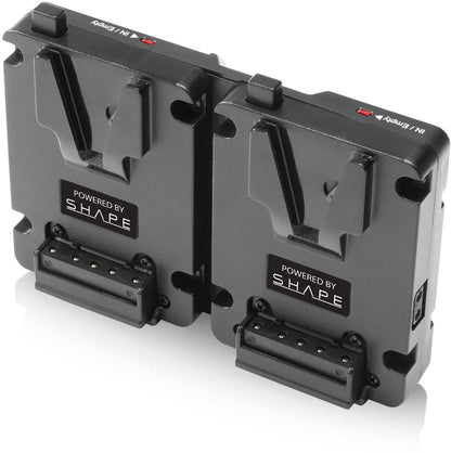 Dual V-Mount Hot Swap Mini Battery PLate