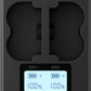 BC-W235 Twin Battery Charger for NP-W235 Battery